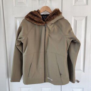 Marmot Full Zip Faux Fur Hood Outdoor Jacket